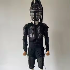 Nuevos <span class=keywords><strong>disfraces</strong></span> LED hechos a mano para DJs y ropa de escenario Atractivo atuendo de actuación de Cosplay con características de baile iluminadas - Product Image 6