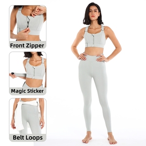 Großhandel Schweißableitende Atmungsaktive Schnelltrocknende <span class=keywords><strong>Fitness</strong></span> Nahtlose Sportbekleidung Damen-Sport-BHs - Product Image 2