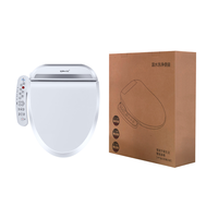 Couvre-siège de toilette intelligent automatique et chauffant Buse mobile autonettoyante avec veilleuse Catégorie de produit Sièges intelligents