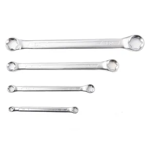 Scrub surface 4pcs E stra Double Box wrench set tools types of hammer double ring spanner