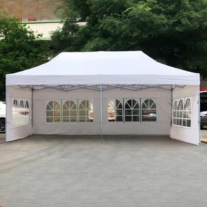 Chine - Tonnelle pliante portable en aluminium 4x6 m, double couche, imperméable, toutes saisons, pour extérieur - Product Image 2