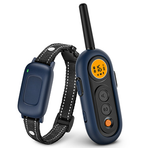 Nuevo <span class=keywords><strong>Collar</strong></span> de Adiestramiento para Perros con Alcance de 2000 pies, <span class=keywords><strong>Collar</strong></span> Eléctrico con Sonido, Recargable, Impermeable IPX7, de Nailon, con Modos de Adiestramiento Seguros y Ajustables - Product Image 1