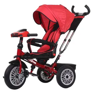 2024 preço de fábrica por atacado carrinho de bebê triciclo carrinho de bebê 3 rodas bicicleta para criança