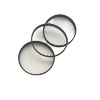 Courroie synchrone industrielle en caoutchouc néoprène durable MXL18T de 7 mm de largeur pour mini-moteur et système d'entraînement mécanique