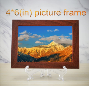 Chevalet en acrylique transparent moderne pliable et amovible pour afficher des objets de plaques de photos lors de mariages et d'événements - Product Image 4