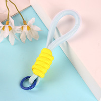Coloré Tissé Mobile Téléphone Portable Cas Longe Sangle chaînes Charme Pendentif Accessoires poignet Anti Perdu Porte-clés Corde Sac Suspendu