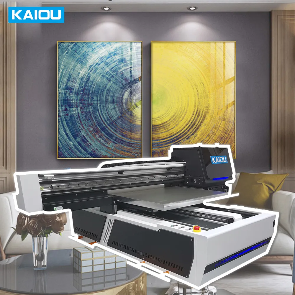 Impressora plana UV grande 9060 6090 para celular, capa de madeira e pedra de vidro multifuncional, PVC ABS TPU, etiqueta para máquina de impressão