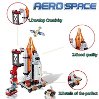 Vente flash : Ensemble de briques de vaisseaux spatiaux 566 pièces, jouets de navette spatiale d'exploration, 12 en 1, blocs de construction aérospatiaux STEM pour enfants, cadeaux