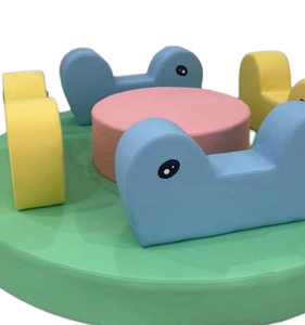 Aire de jeux intérieure électrique automatique colorée personnalisée en forme de cocotier, aire de jeux souple, location d'événements, location de jeux souple - Product Image 6