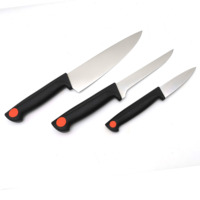 Couteau de chef professionnel de 8 pouces, couteau de cuisine en acier inoxydable à haute teneur en carbone, couteau de cuisine pour restaurant avec manche en polypropylène
