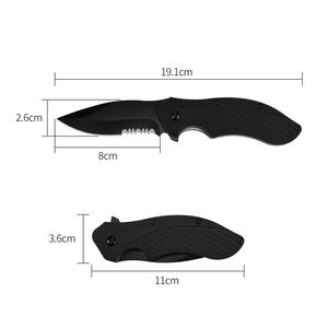 प्रीमियम हॉट सेलिंग ब्लैक केशव आउटडोर चाकू 1605 फोल्डिंग पॉकेट चाकू - Product Image 5