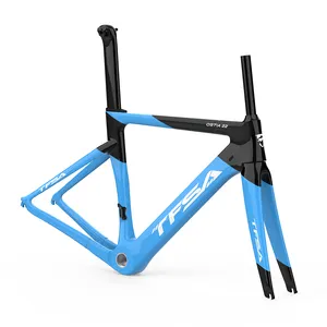 High Speed Lightweight Road Bike Carbon Frame Flat Road Cycling Frame For Outdoor Sports Bicycle Parts