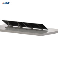 Kit Surya Plug-in 2-panel Zn-Al-Mg 450W*2 800W Micro-inverter Garansi 15 Tahun Sistem Pemasangan PV Surya Balkon Flat Mount