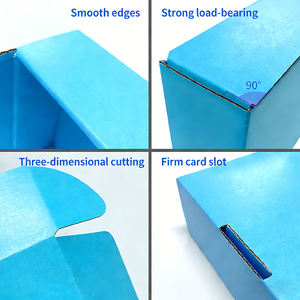 Cajas de Cartón para Envíos en Varios Tamaños, Cajas Cuadradas de Papel Reciclado, Resistentes y Plegables, Disponibles en Varios Colores - Product Image 3