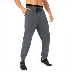 กางเกงวิ่งขายาวลำลองเอวกลางน้ำหนักเบาแห้งเร็วพิมพ์โลโก้ตามสั่งสำหรับผู้ชายสำหรับฤดูร้อน - Product Image 4