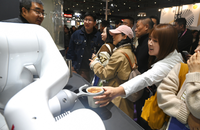 JAKA Mini Cobo Robot collaboratif double 6 axes pour la vente au détail sans personnel, Station de café, Barista IA intelligent, Latte Art, Impression de café