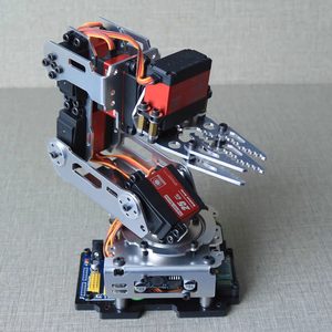Kit de bras robotique DIY 624G avec pince, main mécanique programmable Arduino, jouet éducatif de codage STEM pour enfants K10 - Product Image 2