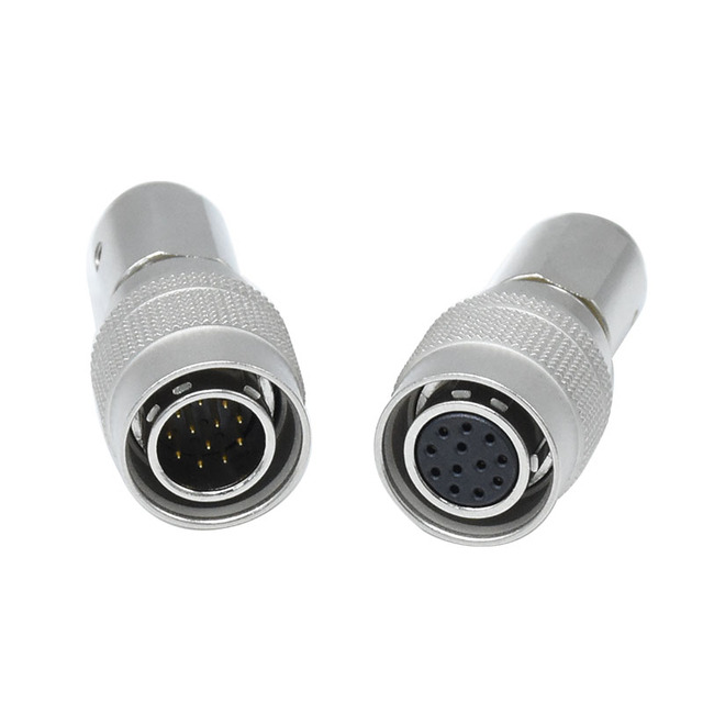 Waterproof Cable HR10A-7P-6S 4 6 7 10 12 Pin Industrial Camera Power Plug Female Male Aviation Connectors