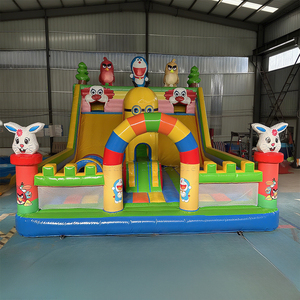 Giá bán buôn Miracle Inflatable Bouncer trượt thương mại PVC nhà bị trả lại cho công viên cho thuê kinh doanh tùy chỉnh thiết kế 15 - Product Image 2