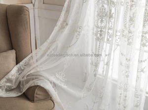 Eleganti <span class=keywords><strong>tende</strong></span> in Tulle bianco trasparente ricamato <span class=keywords><strong>tende</strong></span> Voile soggiorno <span class=keywords><strong>finestre</strong></span> <span class=keywords><strong>tende</strong></span> porte rivestimenti <span class=keywords><strong>per</strong></span> <span class=keywords><strong>finestre</strong></span> - Product Image 3