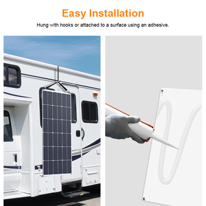 Năng lượng mặt trời linh hoạt trống PVT panel năng lượng mặt trời paneles solares Costo cho nhà ở vật nuôi RV người hâm mộ LED ánh sáng máy ảnh vườn Hàng rào mái sạc - Product Image 6