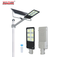 Lámpara Solar LED para Calle de 100W/150W, Personalizable, IP65, para Exteriores, Alto Lumen, Control Remoto, Carcasa de Aluminio Fundido a Presión