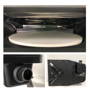 <span class=keywords><strong>Four</strong></span> à pizza extérieur rotatif en acier inoxydable de 12 pouces Eureka feu au <span class=keywords><strong>gaz</strong></span> propane avec pierre autoportant pour usage domestique hôtel voiture - Product Image 4