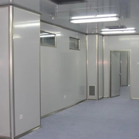 Panneau sandwich isolant industriel intérieur en oxyde de magnésium creux, résistant au feu, écologique, pour la purification, isolation des murs extérieurs et des toitures