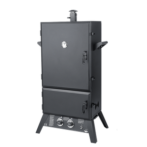 वाणिज्यिक स्वचालित गैस ग्रिल धुआं फ़ंक्शन <span class=keywords><strong>2</strong></span> बर्नर पिजो इग्निशन उच्च दबाव सुरक्षा टिकाऊ स्टील निर्माण आधुनिक - Product Image 2