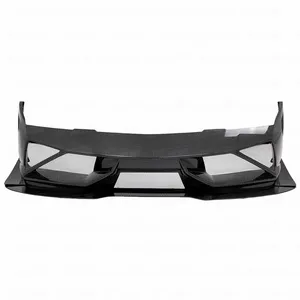 SUPER TROFEO STYLE CARBON FIBER FRONT BUMPER FOR 2008-2014 LAMBORGHINI GALLARDO LP550 LP560 LP570