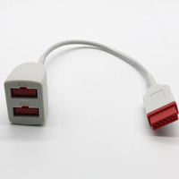 Adaptateur double IBP compatible FHY InnovMetal Smart, câble convertisseur de consommables médicaux, isolation TPU, longueur 3m, Marquette