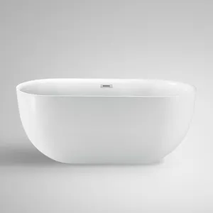 Design moderno bagno interno acrilico 1700mm dimensioni doccia pulizia vasca da bagno vasche da bagno freestanding