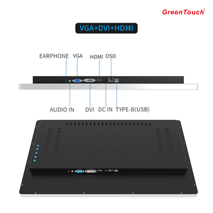 23.8 inch IP65 không thấm nước điện dung kháng công nghiệp không quạt HD <span class=keywords><strong>LCD</strong></span> Bảng điều chỉnh hiển thị <span class=keywords><strong>Mini</strong></span> <span class=keywords><strong>PC</strong></span> nhúng cảm ứng màn hình Màn hình - Product Image 4