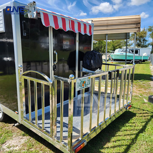 <span class=keywords><strong>Remorque</strong></span> <span class=keywords><strong>de</strong></span> restauration rapide One Trailer Shop - Édition classique, cuisine mobile <span class=keywords><strong>de</strong></span> 20 pieds, camion <span class=keywords><strong>de</strong></span> nourriture, alimentation intégrée, résistant à la rouille, isolé - Product Image 2