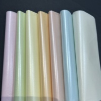 Emballage personnalisé de haute qualité 50*70cm, vente en gros de papier de soie pour bouquet de fleurs, emballage cadeau 17gsm