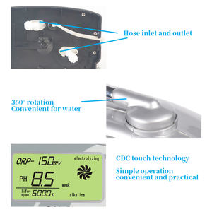 Ioniseur d'eau alcaline platine 5 couches, sortie continue et auto-nettoyant, 3 réglages alcalins/2 réglages acides, PH 4-11 - Product Image 6