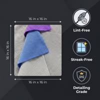 Paño de Limpieza de Microfibra Cuadrado con Perlas Pequeñas, Paño de Limpieza para Mesa, Absorbente de Agua, Sin Pelusas, Resistente al Aceite