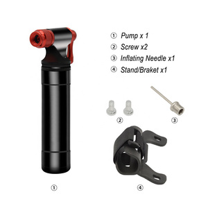 Pompe à air portable d'urgence 16g pour pneus <span class=keywords><strong>de</strong></span> vélo (route et VTT) avec <span class=keywords><strong>valve</strong></span> Presta / Schrader - Product Image 2