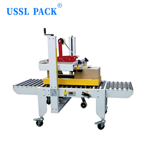 เครื่องปิดกล่องแบบกึ่งอัตโนมัติ <span class=keywords><strong>CLX</strong></span>-50A ใช้งานง่าย ปิดเทปทั้งด้านบนและด้านล่าง สำหรับบรรจุภัณฑ์อีคอมเมิร์ซ - Product Image 1