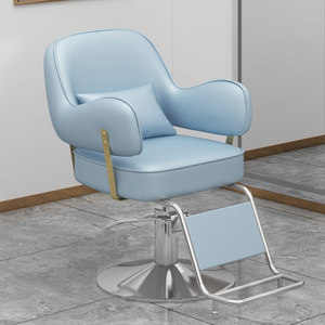 Sillón de Barbería Moderno y Minimalista para Salón de Belleza, Silla Profesional para Cortar el Cabello con Bomba Hidráulica Ajustable - Product Image 6