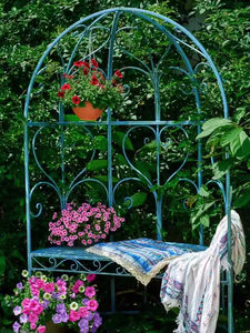 Chaise double Cour Escalade Vigne Cadre Jardin Paresseux Chaise Creative Bird <span class=keywords><strong>Cage</strong></span> Flower Frame Outdoor Garden Leisure Chair - Product Image 6