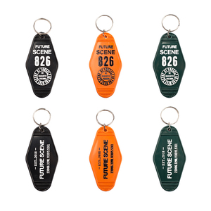 <span class=keywords><strong>Porte</strong></span>-clés de hôtel en plastique acrylique, logo personnalisé, logo personnalisé, impression à chaud, <span class=keywords><strong>porte</strong></span>-clés - Product Image 1