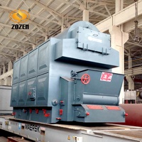 Chaudière industrielle à biomasse de la série DZL, fonctionnement facile, automatique, horizontale, à combustion de charbon