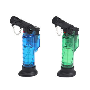 Portable coupe-vent briquet Jet cadre torche briquet Butane briquet rechargeable torche briquet - Product Image 6