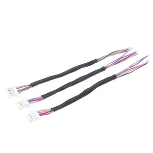 ชุดสายไฟพร้อมขั้วต่อ OEM แบบ JST SM SMP-02V SMP-04V ระยะห่าง 2.5 มม. 2 4 6 8 พิน - Product Image 1