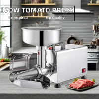 Presse à tomates électrique en acier inoxydable, machine à presser la confiture de mangue, extracteur de jus de tomates, moteur 450W, 110/220V