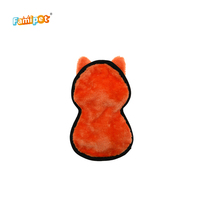 Famipet Fabricant en gros de jouets en peluche pour chiens plats non rembourrés avec couture à plat et sifflet