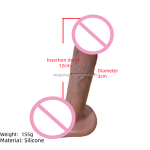 Großhandel Weibliches Wasserdichtes Masturbationsgerät Weicher <span class=keywords><strong>12cm</strong></span> Realistischer G-Punkt Silikon-<span class=keywords><strong>Dildo</strong></span> für Erwachsenen-Sexspielzeug aus Silikonmaterial - Product Image 1