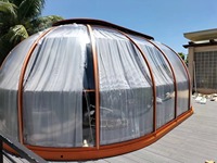 Orient Sunrooms Maisons en verre Projecteur Maison Projet Star Room Projection Star Room