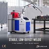 Robot de soudage MIG à 6 axes Drag to Teach, 350A 500A, certifié CE, haute efficacité pour la soudure de l'acier au carbone